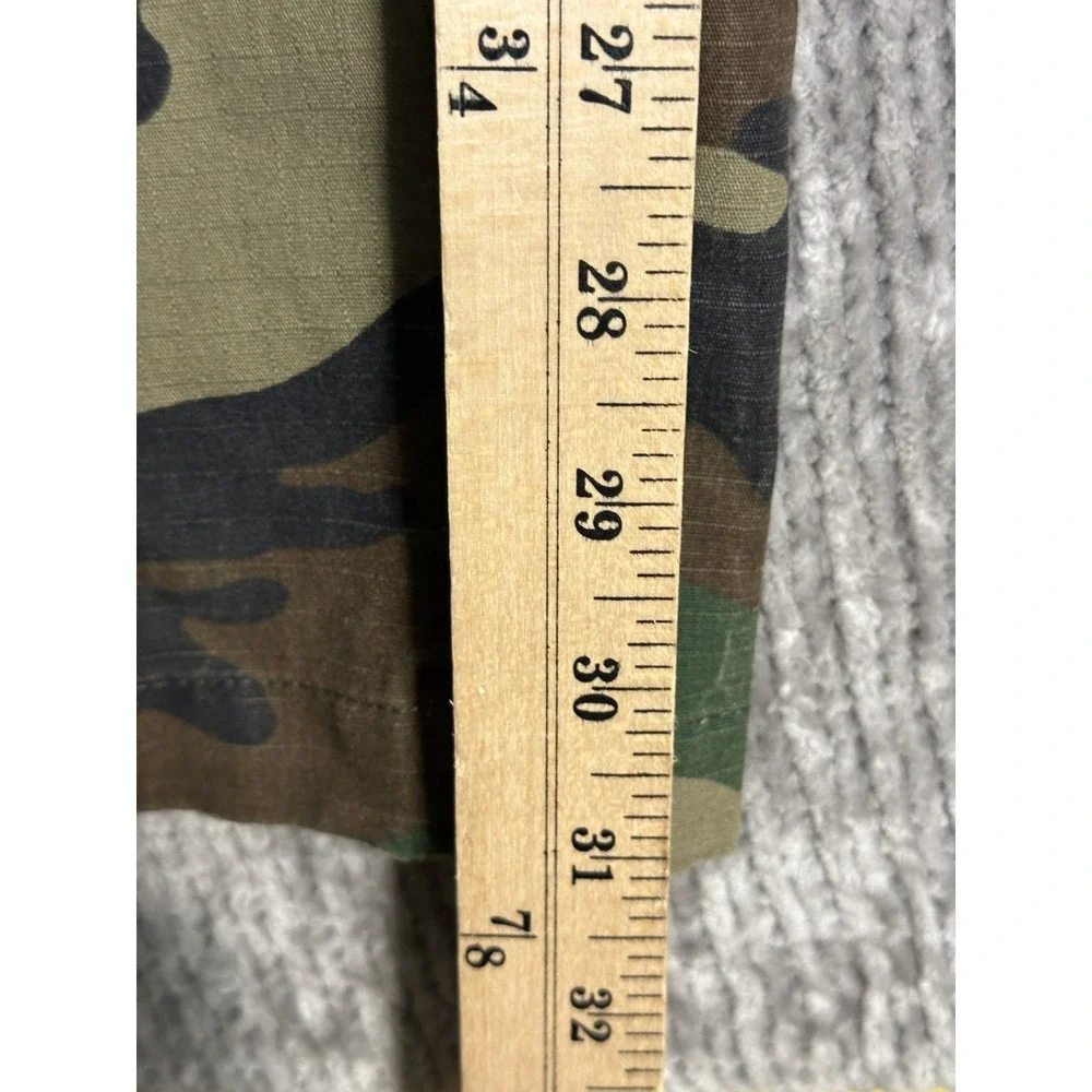 US Military BDU Pants Trousers Woodland Camo Vanguard Large Reg